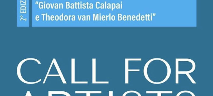 Premio Internazionale “Giovan Battista Calapai e Theodora van Mierlo Benedetti” 2023